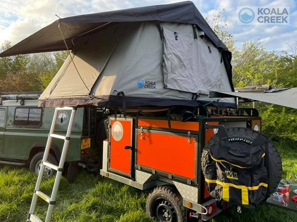 KOALA CREEK® EIGER 160K-V2 DAKTENT DONKERGRIJS