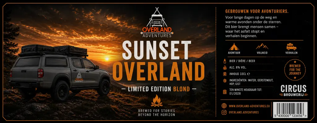 etiket Sunset Overland.webp