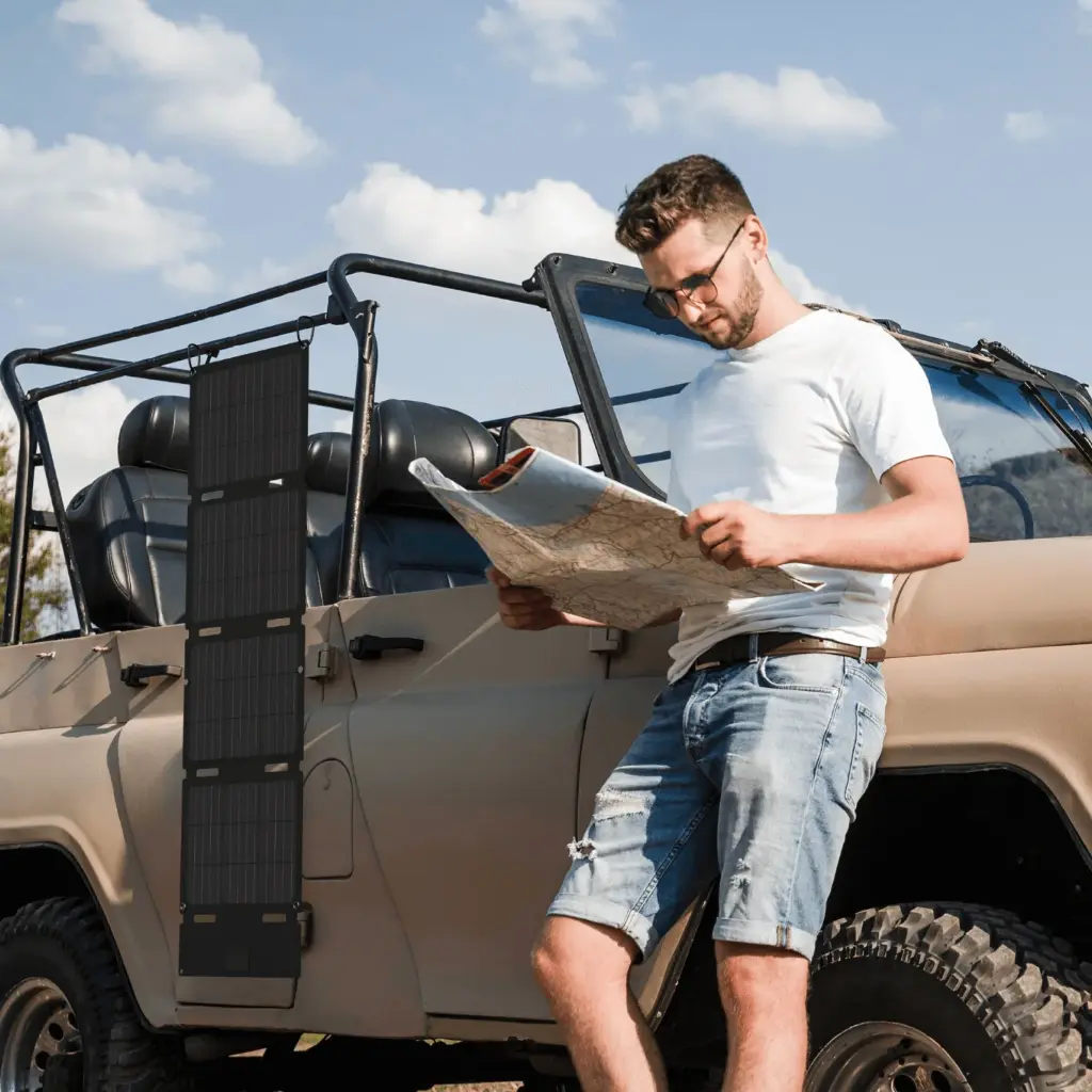 Ecoflow 110watt draagbaar zonnepaneel  (kopie)