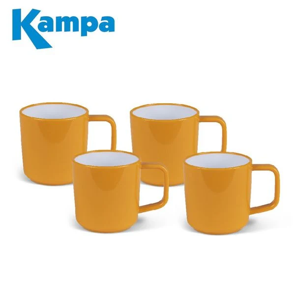 [9120001353] Kampa Sunset 4pc Mug Set