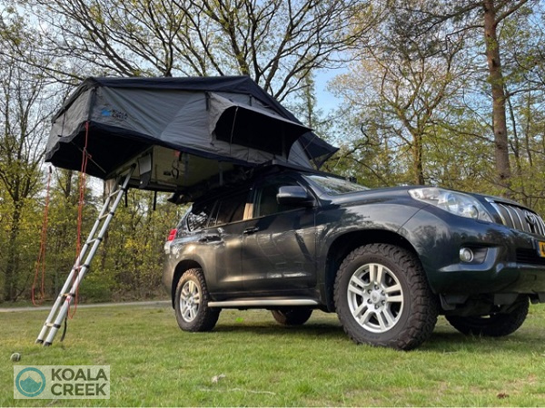 KOALA CREEK® TEIDE 140L DAKTENT DONKERGRIJS