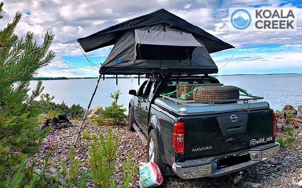 KOALA CREEK® EIGER 160K-V2 DAKTENT DONKERGRIJS