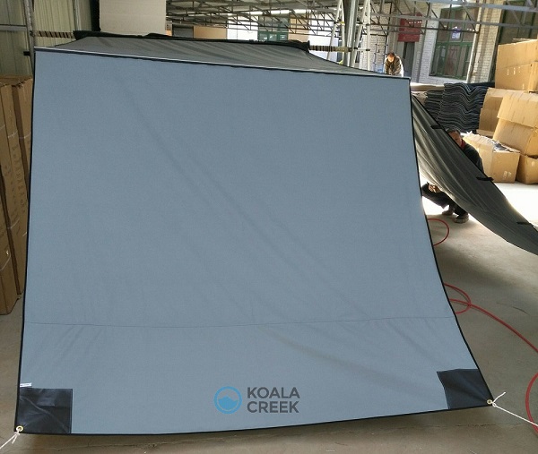 KOALA CREEK® EXPLORER combinatie van luifel zijwand – voorwand 250 x 200 cm.