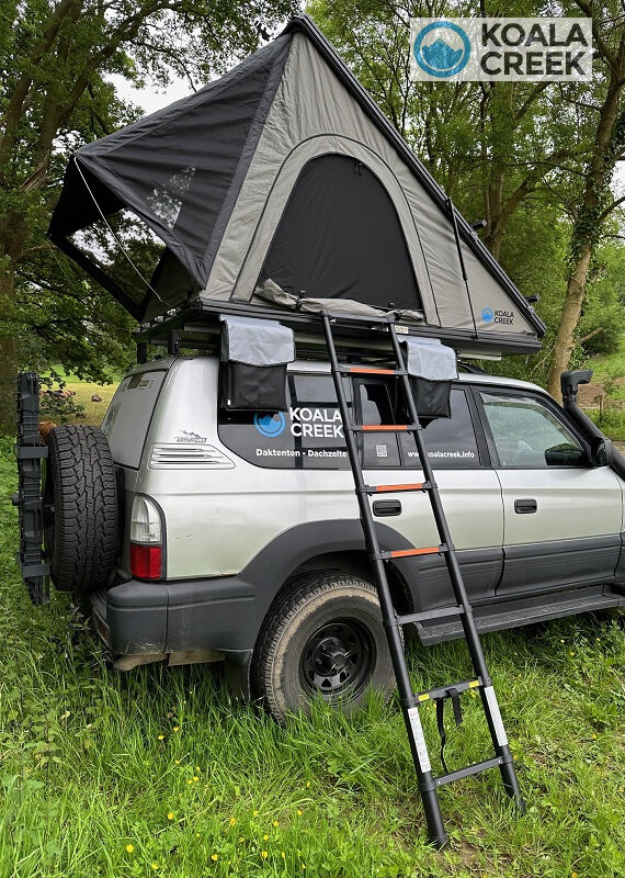 KOALA CREEK® OUTBACK 140 hardcover daktent donker grijs