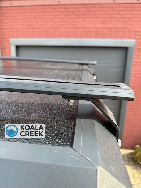 KOALA CREEK® aluminium AERO DAKDRAGER set voor hardshell daktent OUTBACK 140 