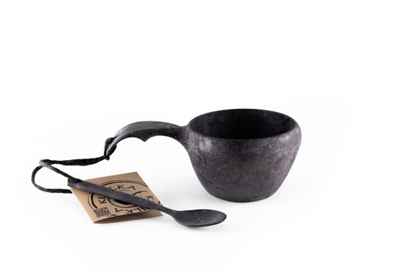 Kupilka 21 Classic Cup with spoon (Black)