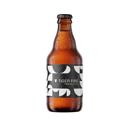 TIGER FIRE Beer tray of 6