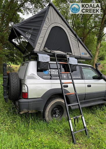 KOALA CREEK® OUTBACK 140 hardcover DAKTENT DONKERGRIJS