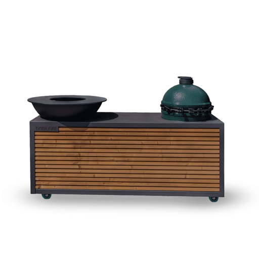 TiGER FiRE Black Kitchen Big Green Egg