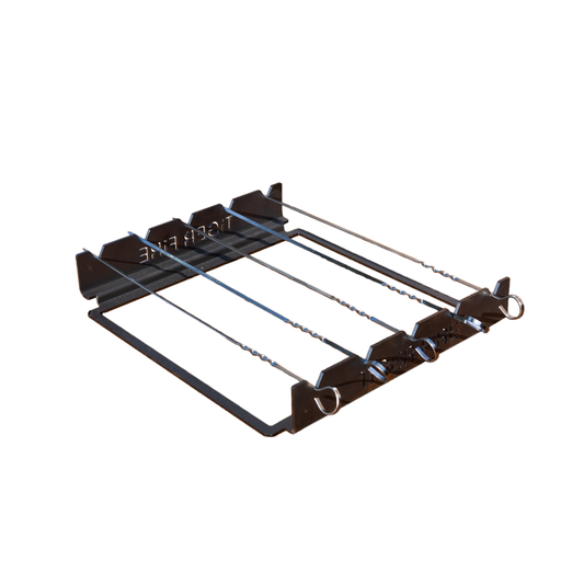Tiger Fire Satay grill - incl 5 stainless steel skewers for 88