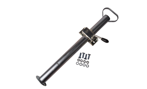 Stalen steunpoot en klem - 48 mm buisdiameter - 