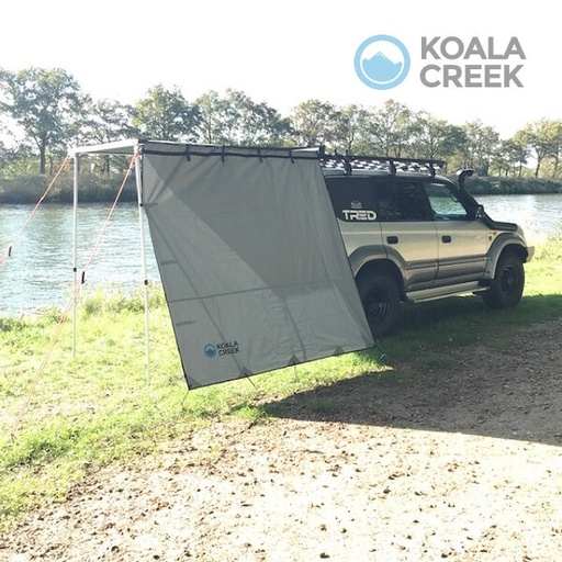 KOALA CREEK® EXPLORER combinatie van luifel zijwand – voorwand 200 x 200 cm. 