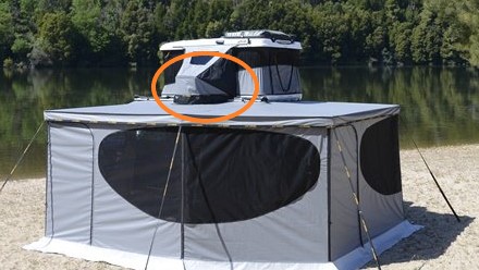 [41875220000] James Baroud Tunnel (Space) LINKSE montage (Excl. Lijmkit)