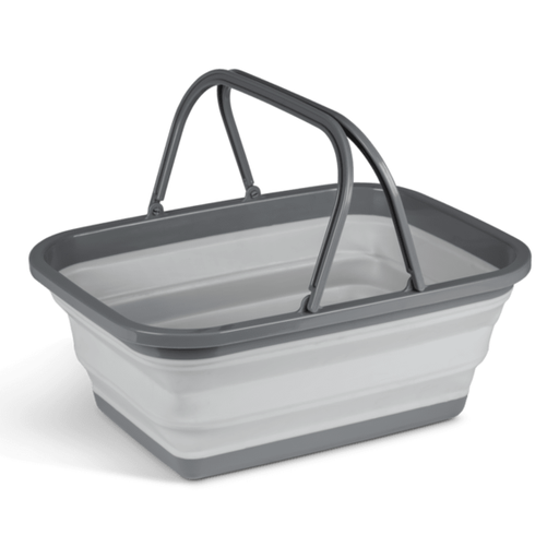 [9120001404] Kampa Collapsible Washing Bowl grey L